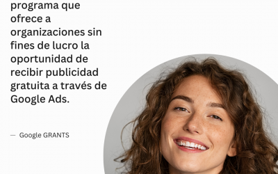 Subvenciones para fundaciones sin ánimo de lucro. Bienvenidos a Google Grants