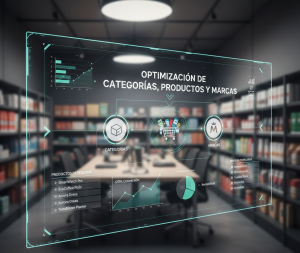 Optimización de categorías, productos y marcas