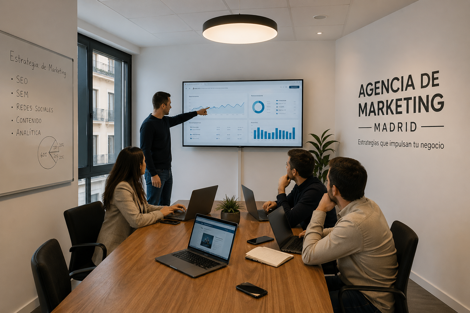 Agencia de Marketing Madrid | Marketing digital y SEO para empresas en 2026 El crecimiento digital ha convertido a la Agencia de Marketing Madrid en un actor clave para empresas que buscan destacar en un entorno cada vez más competitivo. En un mercado saturado de información, productos y servicios, contar con una estrategia profesional ya no es opcional, sino una necesidad real para sobrevivir y escalar. Las marcas que invierten en marketing online Madrid no solo aumentan su visibilidad, sino que también mejoran su capacidad de conversión y fidelización de clientes. En este contexto, las agencias se han convertido en el puente entre las empresas y su audiencia digital, aplicando técnicas avanzadas de análisis, creatividad y tecnología.