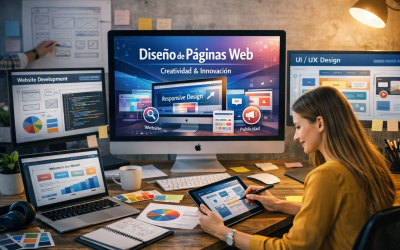 Diseño de páginas web: Estrategia y creatividad digital en 2026