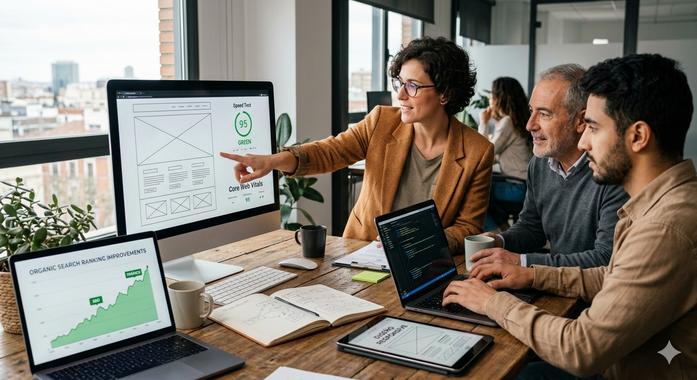 Descubre cómo el diseño de páginas web impulsa tu negocio en 2026 con tendencias modernas y estrategias optimizadas para SEO.