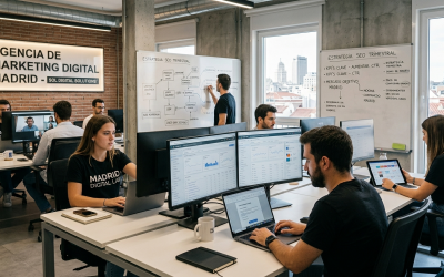 Agencia de Marketing Madrid estrategia visibilidad y crecimiento digital