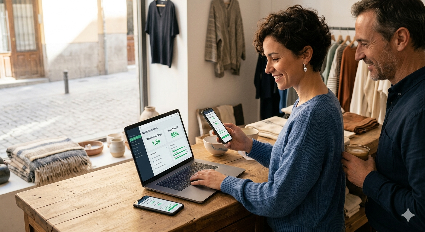 Descubre las claves del diseño de tiendas online: UX, velocidad, mobile first y confianza para crear un ecommerce.