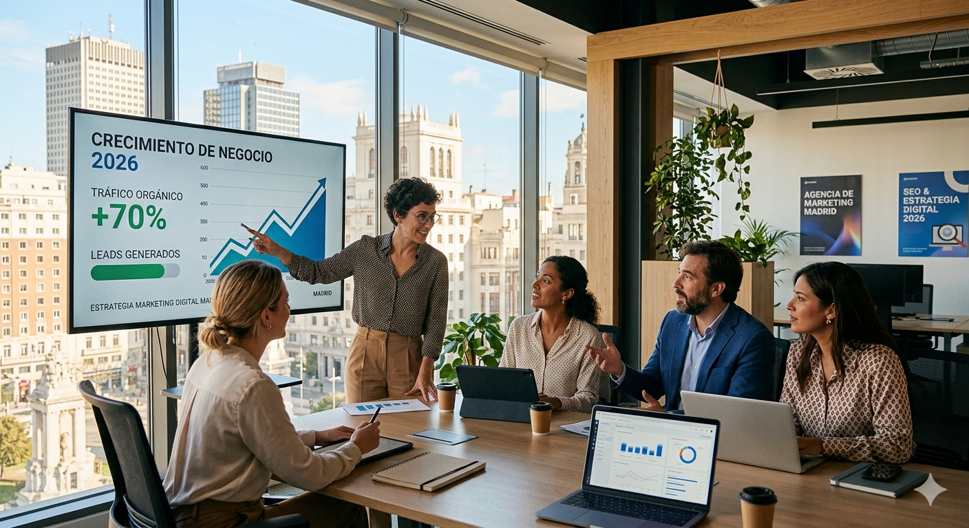 El ecosistema digital en la capital española no deja de evolucionar. Cada vez más empresas madrileñas buscan aliarse con una agencia de marketing Madrid que les ayude a ganar visibilidad, atraer clientes y diferenciarse en un mercado cada vez más competitivo.