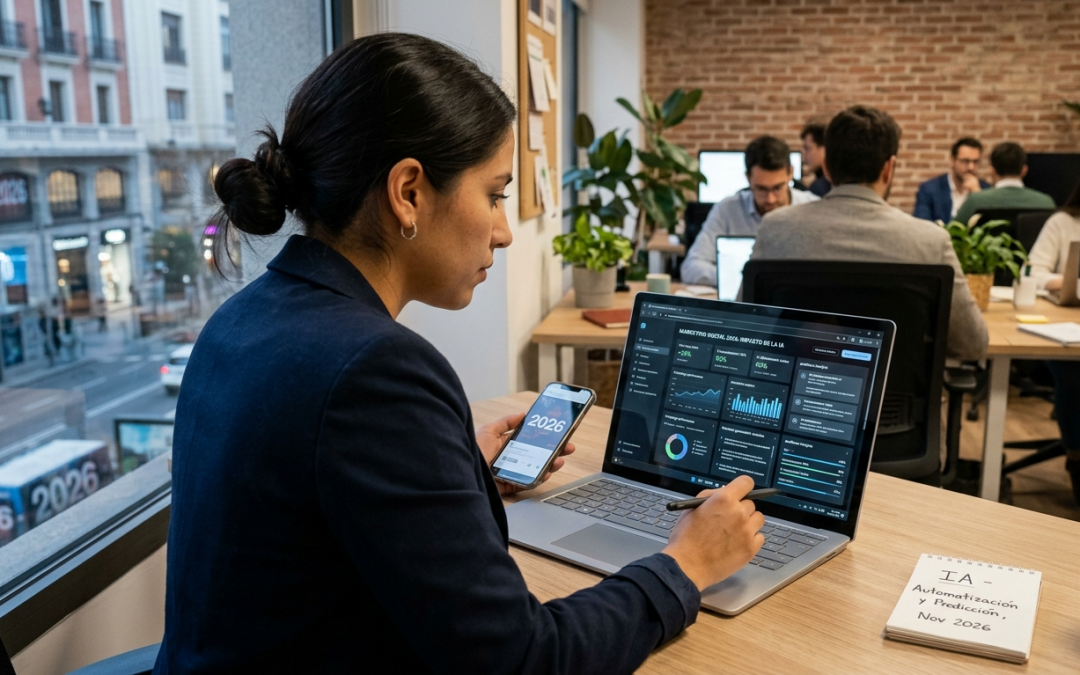 Marketing digital en 2026: el impacto de la inteligencia artificial