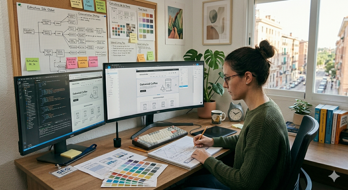 En el mundo digital actual, el Diseño de Páginas Web se ha convertido en la base sobre la que se construyen negocios sólidos, visibles y competitivos. No se trata únicamente de crear una presencia online, sino de desarrollar una experiencia estratégica capaz de transformar usuarios en clientes reales. Un buen Diseño de Páginas Web combina estética, velocidad, estructura y conversión para generar impacto desde el primer segundo en el que un visitante entra en la web. Las empresas que invierten en diseño web profesional no solo mejoran su imagen, sino que multiplican sus oportunidades de crecimiento en internet.