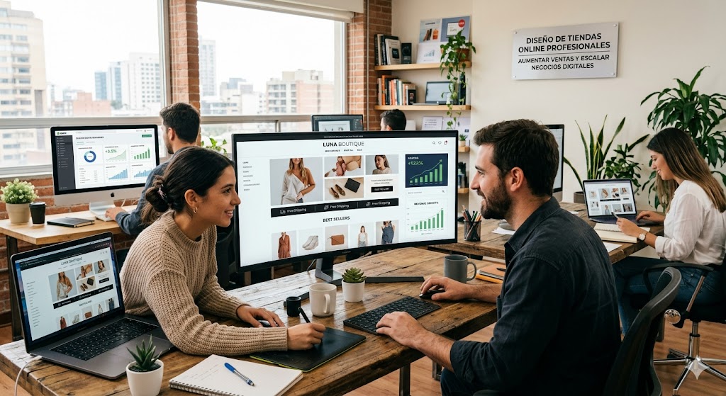 Diseño de Tiendas Online: la arquitectura digital que convierte visitas en ventas reales