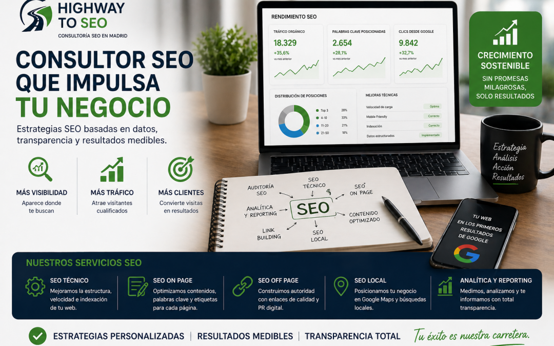 Highway to SEO arrasa como el consultor SEO de referencia en Madrid